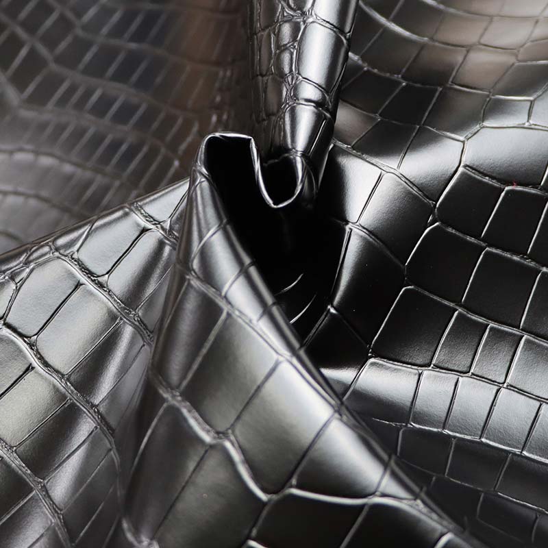 ลายจระเข้เทียมหนังพีวีซีเทียมผ้าตกแต่งบ้าน