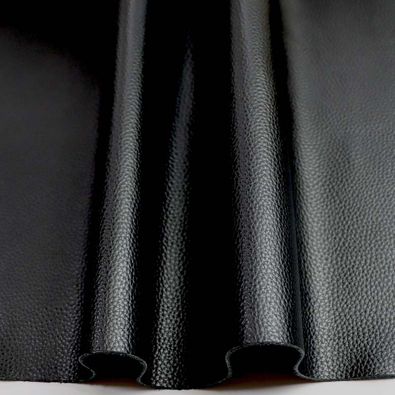 Lychee Grain Shoes Bags Material Recycled Leather