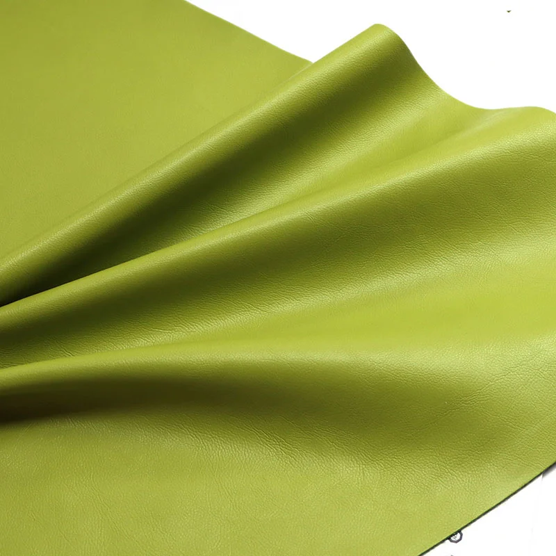 หนังนิ่มสีเดียวกันสำรองผ้าหนัง PU Faux